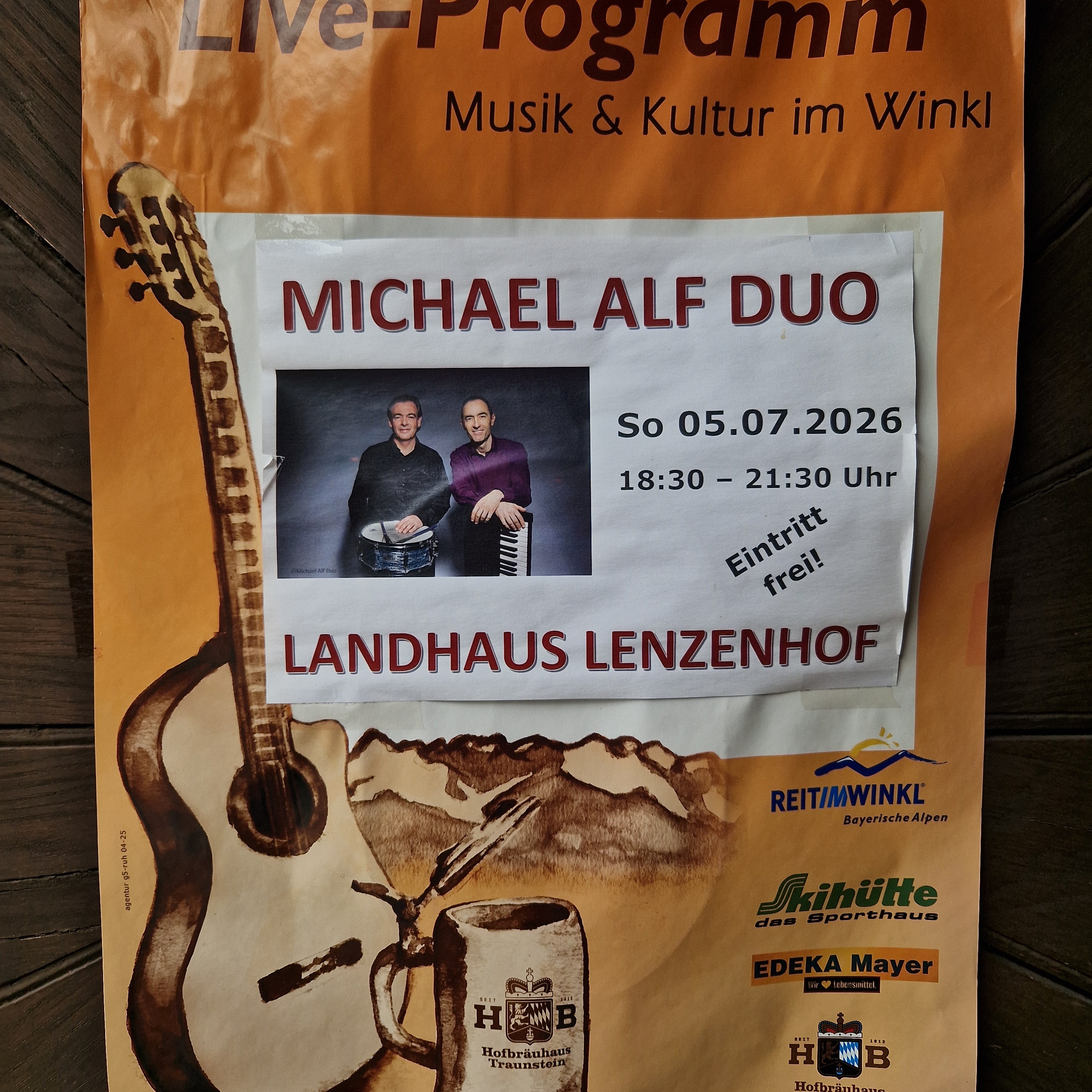 Live-Musik im Lenzenhof 🎶